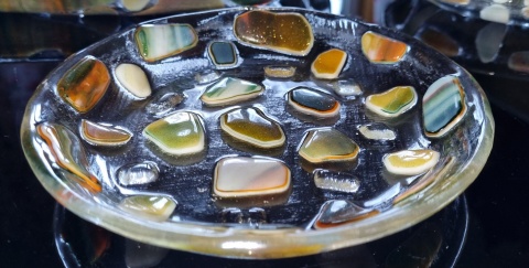 Talerzyki szklane zestaw 4 szt.