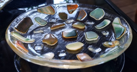 Talerzyki szklane zestaw 4 szt.