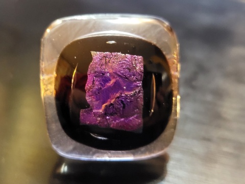 Pierścionek szklane