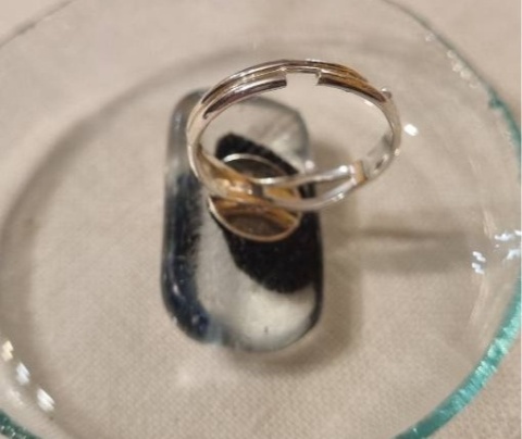 Pierścionek szklany