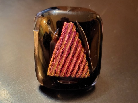 Pierścionek szklany