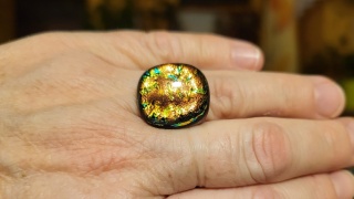 Pierścionek szklany