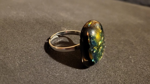 Pierścionek szklany