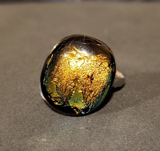 Pierścionek szklany