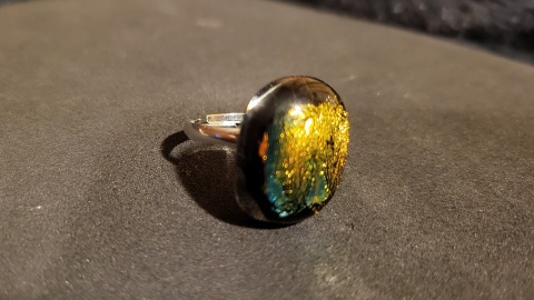 Pierścionek szklany