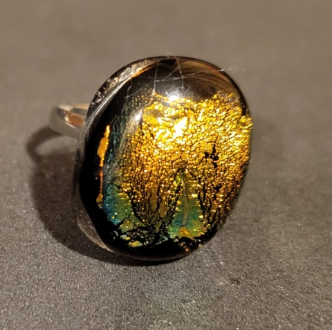 Pierścionek szklany