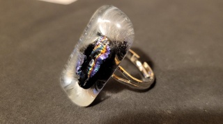 Pierścionek szklany