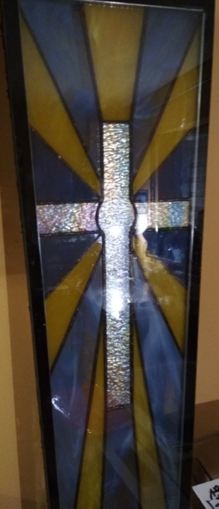 PRZYKŁADOWY WITRAŻ W SZYBIE SESPOLONEJ WYKONANY PRZEZE MNIE