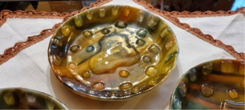 Talerzyki szklane zestaw 4 szt.