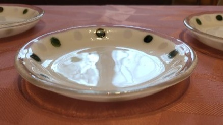 Talerzyki szklane zestaw 4 szt.