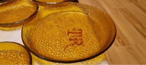 Talerzyki szklane zestaw szt.