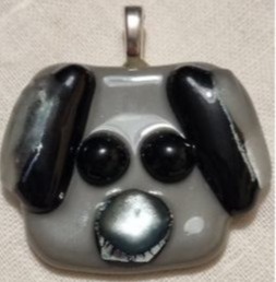 Zawieszka szklana - PIESEK