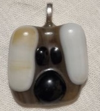 Zawieszka szklana - PIESEK