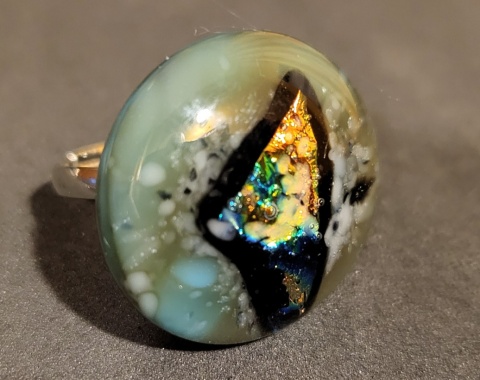 Pierścionek szklany