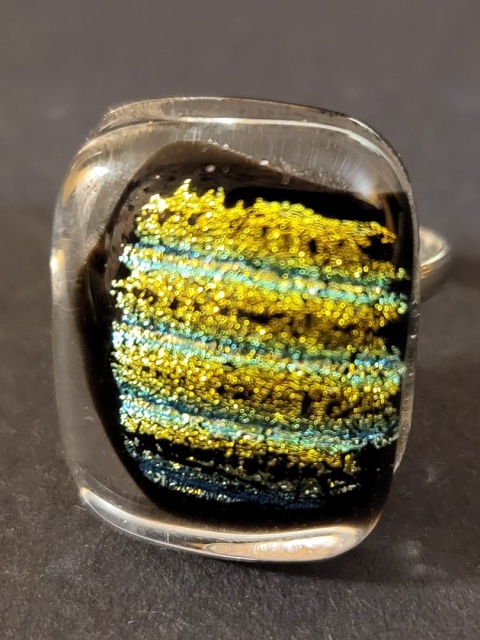 Pierścionek szklany