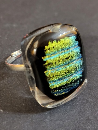 Pierścionek szklany