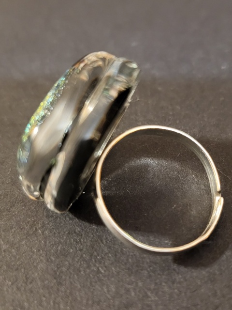 Pierścionek szklany