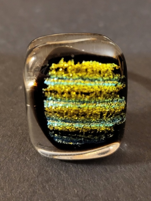 Pierścionek szklany