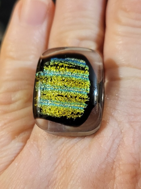 Pierścionek szklany