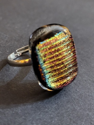 Pierścionek szklany