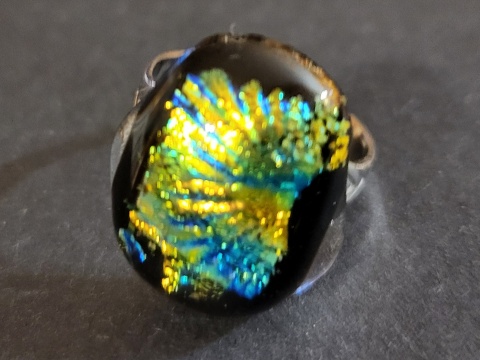 Pierścionek szklany