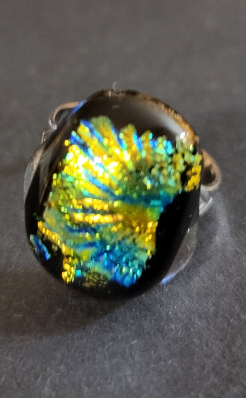 Pierścionek szklany