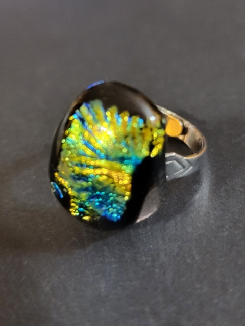 Pierścionek szklany