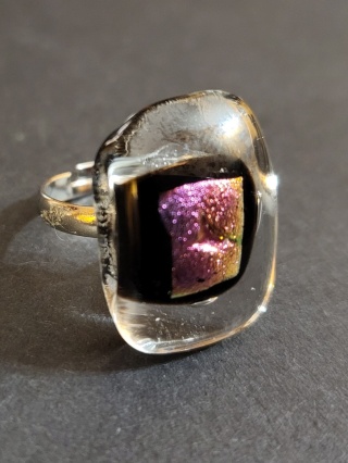 Pierścionek szklany