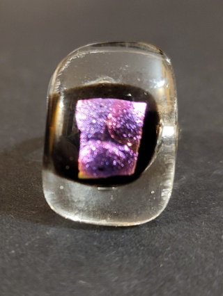 Pierścionek szklany