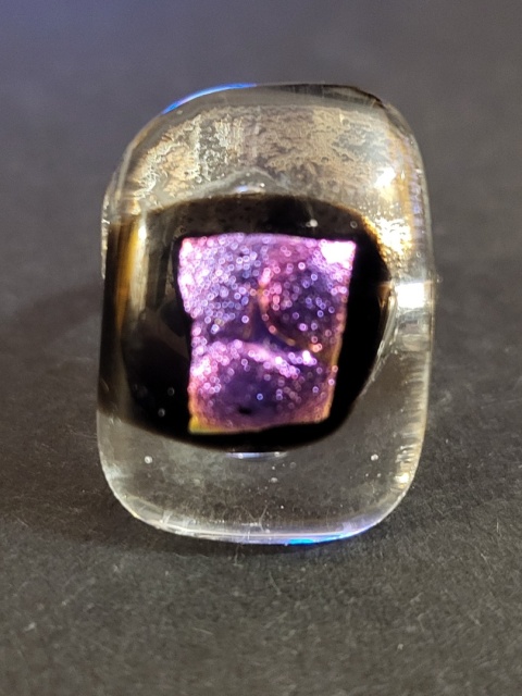 Pierścionek szklany