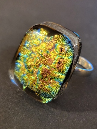 Pierścionek szklany