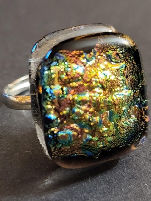 Pierścionek szklany